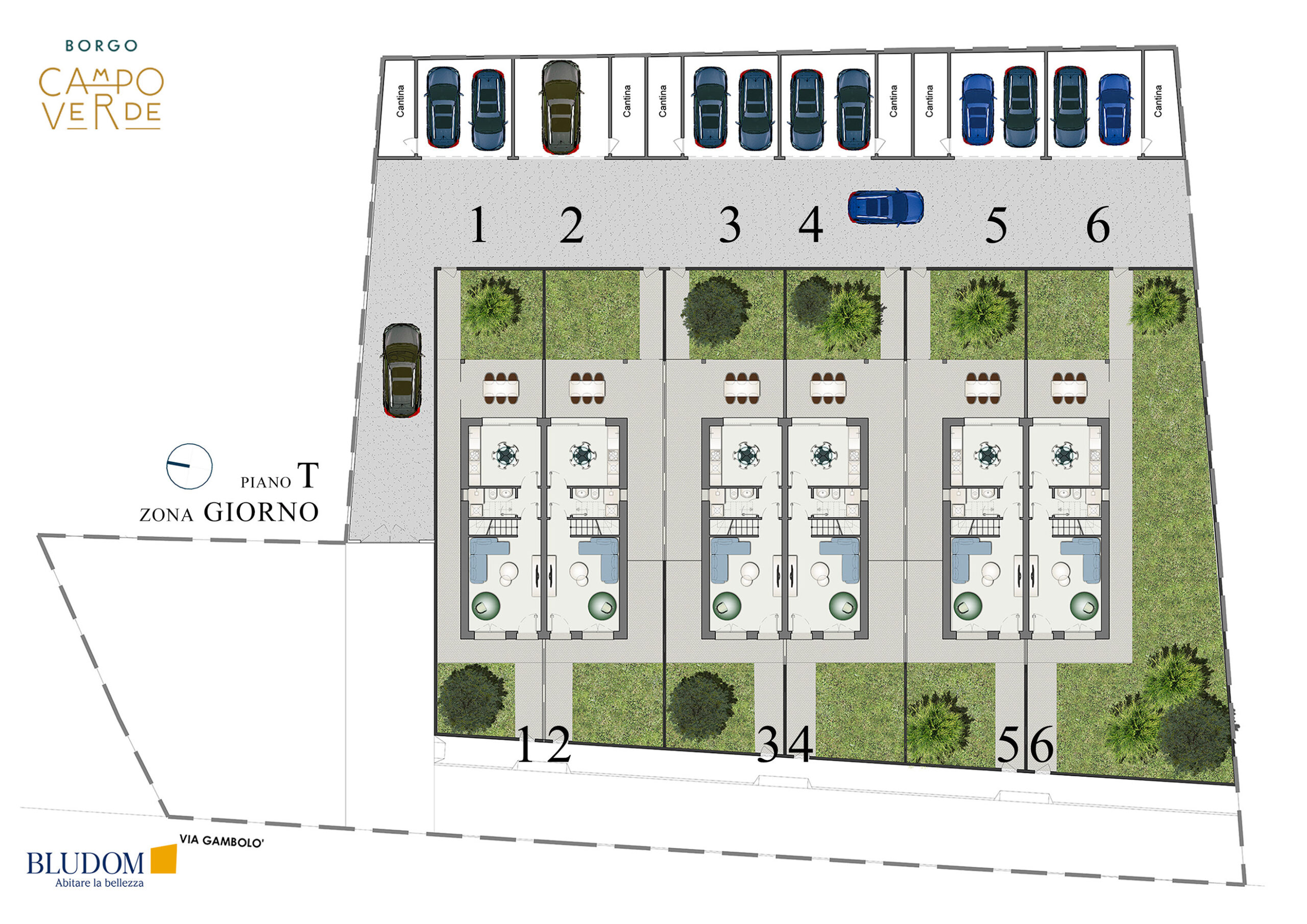 planimetrie borgo campo campo verde piano terra
